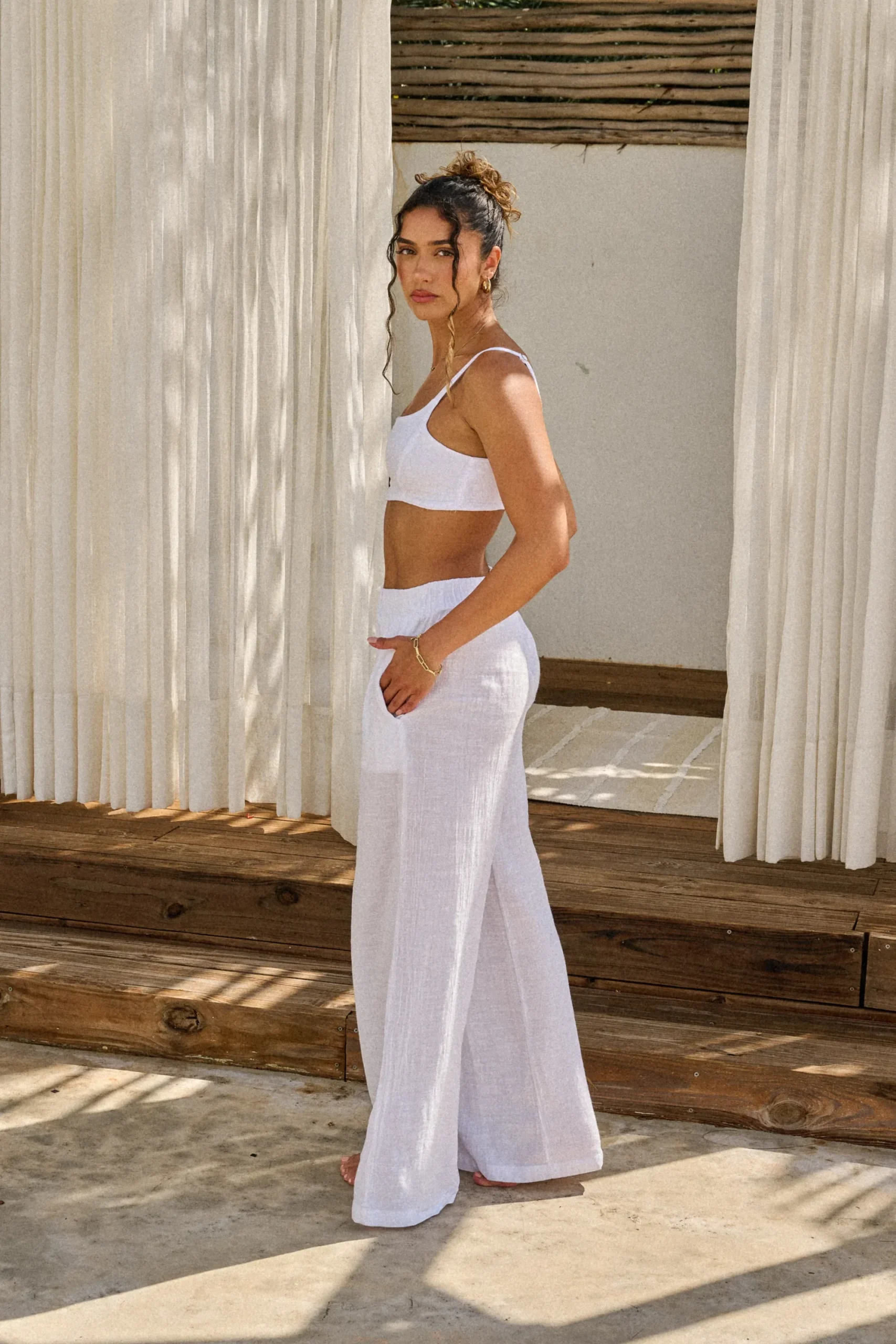 Blanco By Nature Aisla Top>Women Tops|Night Out