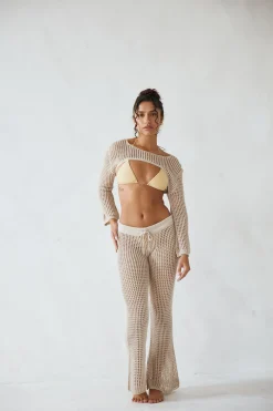 Blanco By Nature Baja Bolero Top><noscript><img width=