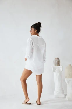Blanco By Nature Boyfriend Shirt><noscript><img width=