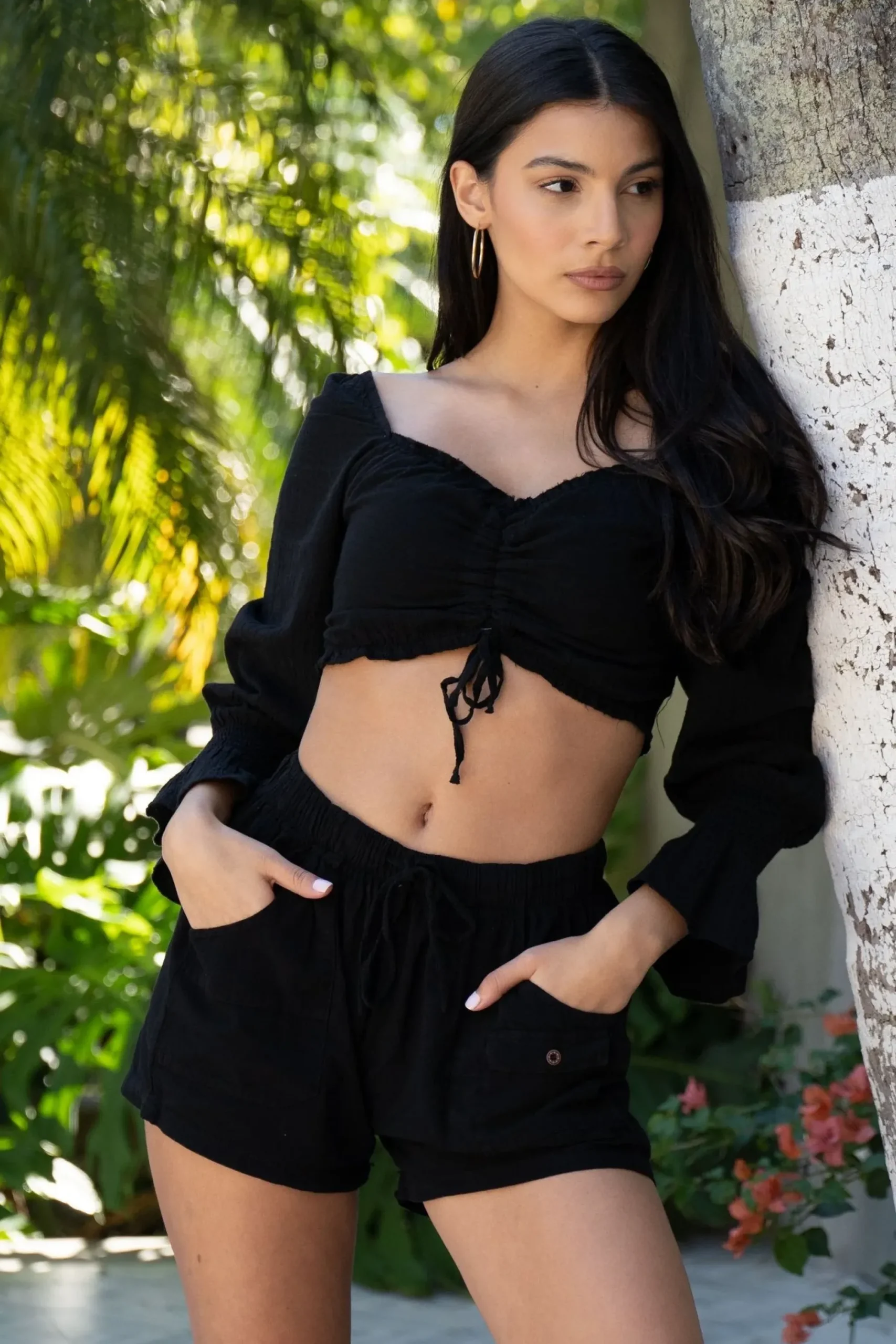 Blanco By Nature Callie Short>Women Shorts|Brunch