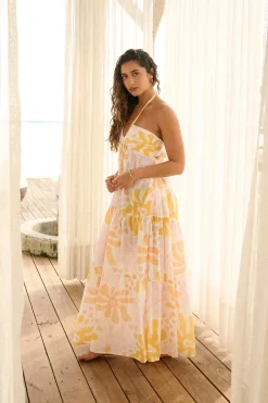 Blanco By Nature Carlotta Maxi Dress>Women Dresses|Prints