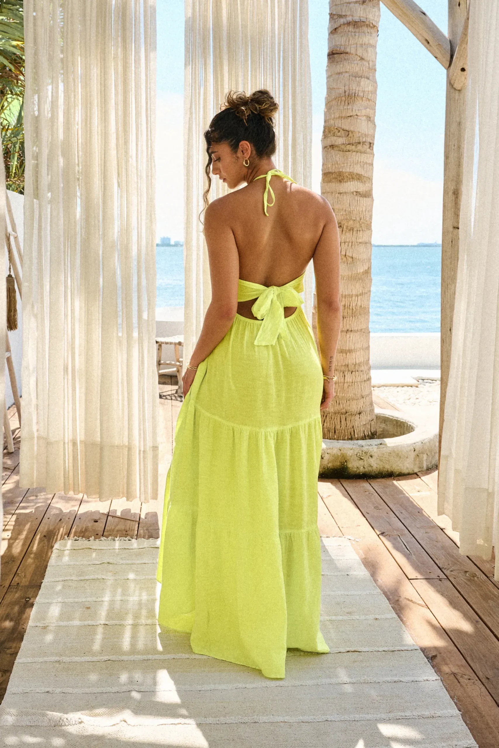 Blanco By Nature Carlotta Maxi Dress>Women Dresses|Prints