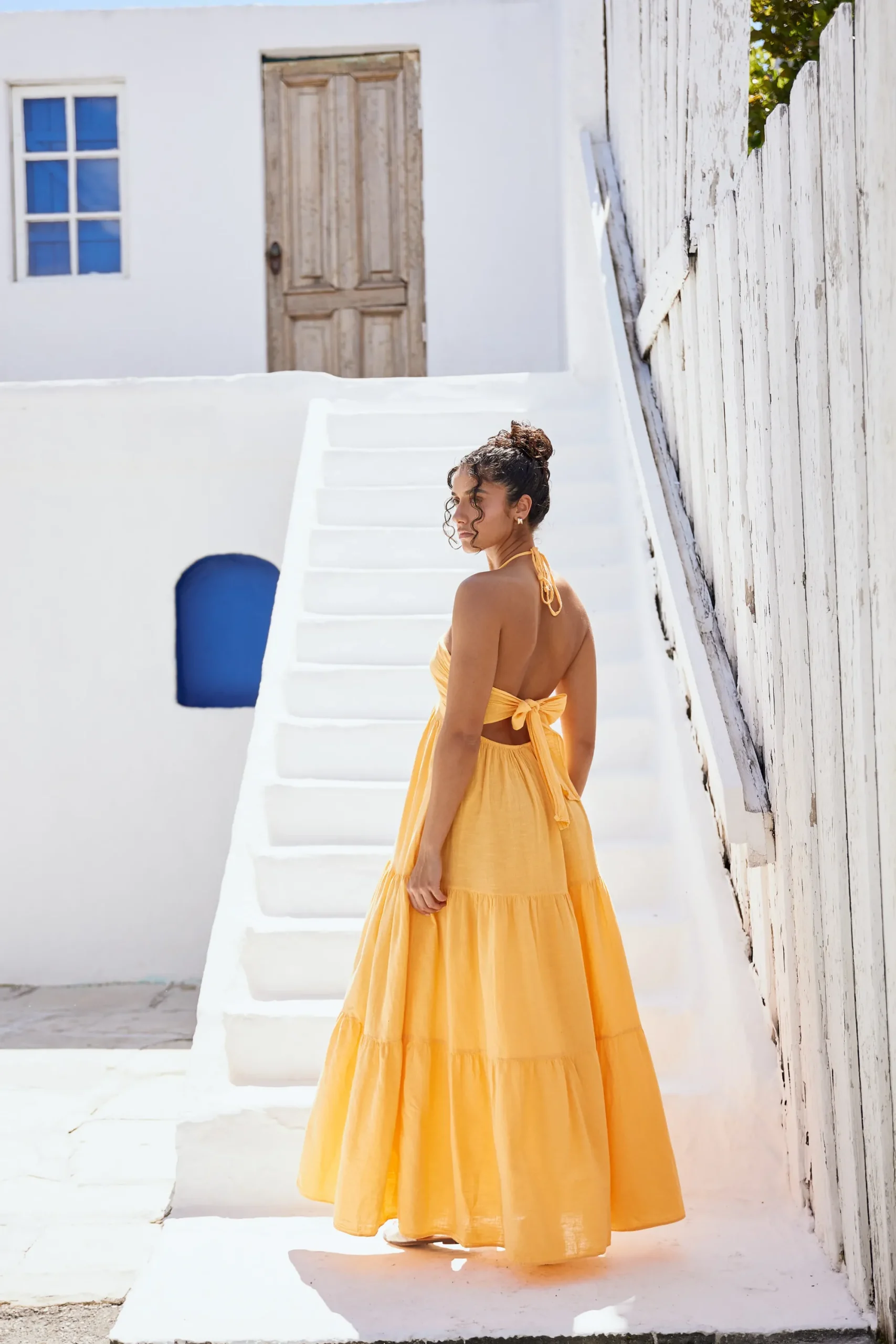Blanco By Nature Carlotta Maxi Dress>Women Dresses|Prints