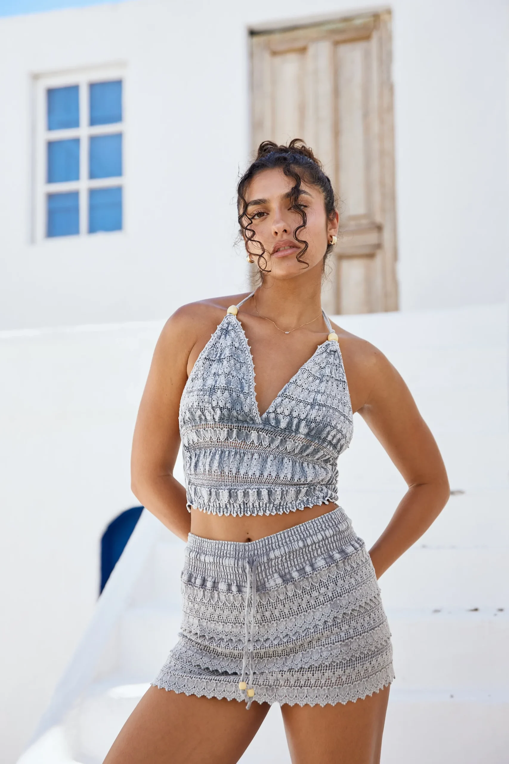 Blanco By Nature Cosmo Crop Top>Women Tops