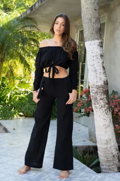 Blanco By Nature Kara Crop Top><noscript><img width=