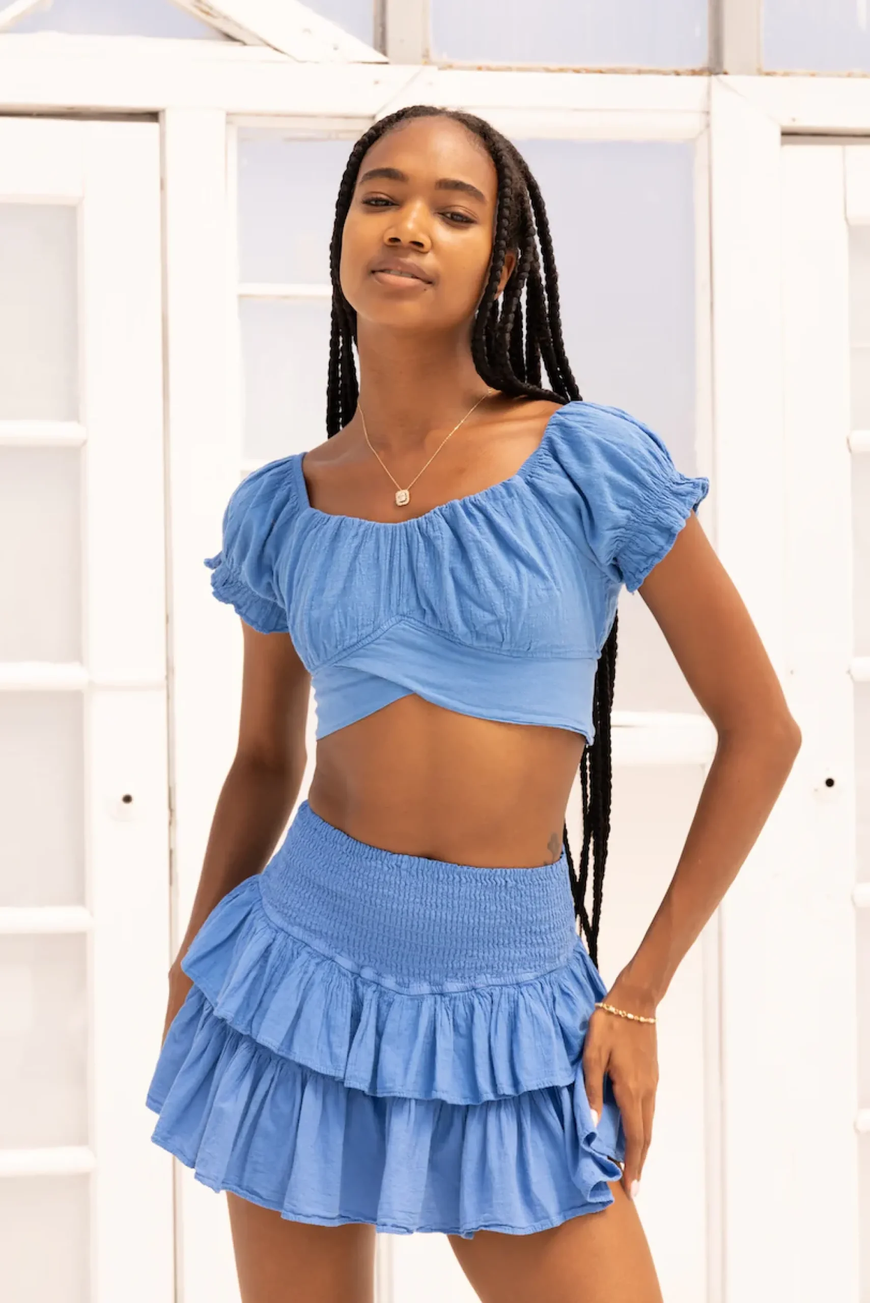 Blanco By Nature Lola Top>Women Tops|Brunch