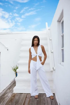 Blanco By Nature Lotus Top>Women Tops|Vacation Shop