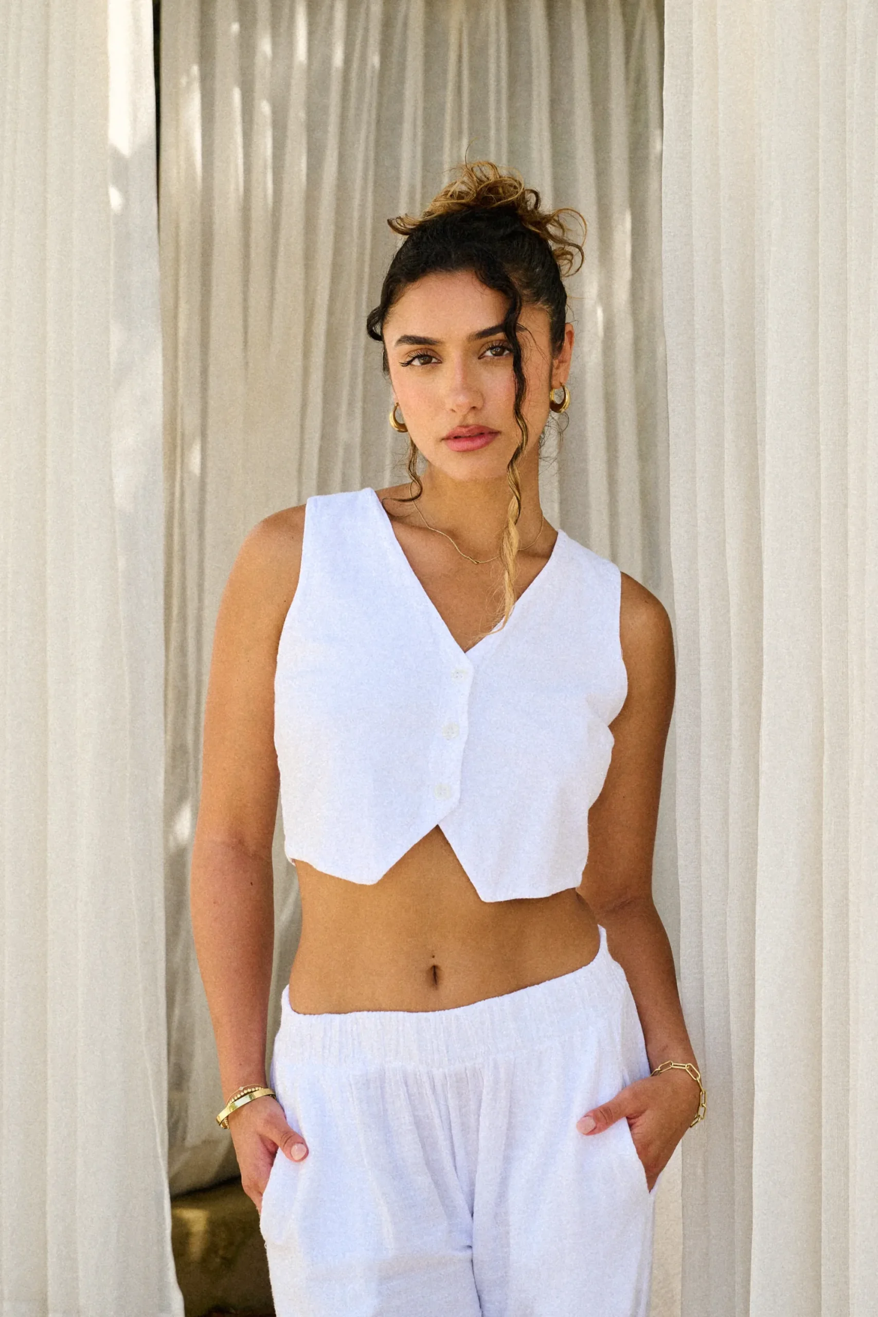 Blanco By Nature Luna Top>Women Tops|Brunch