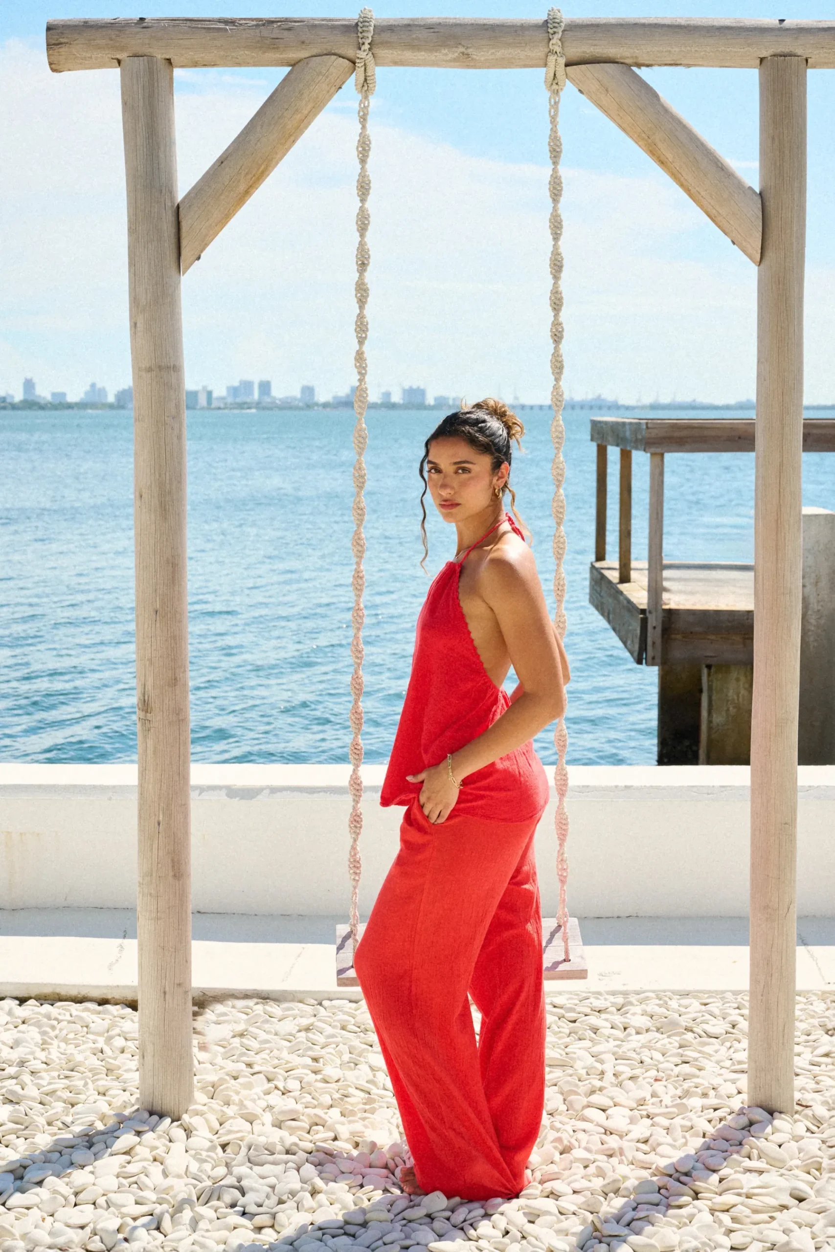 Blanco By Nature Niki Top>Women Cover Ups|Night Out