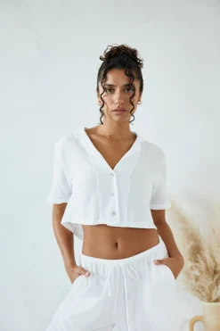 Blanco By Nature Rexa Crop Blazer><noscript><img width=