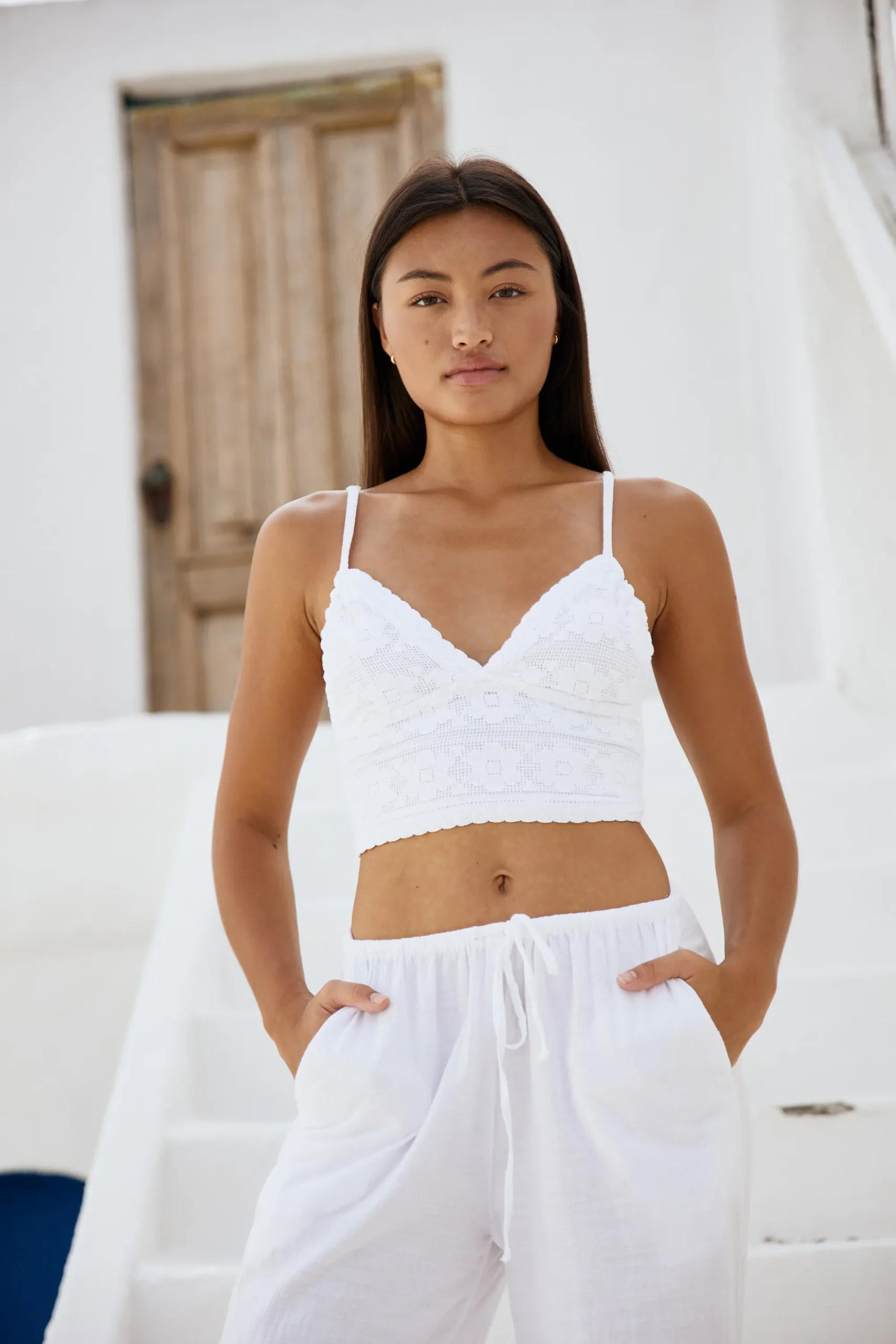 Blanco By Nature Sasha Top> Brunch|Tops
