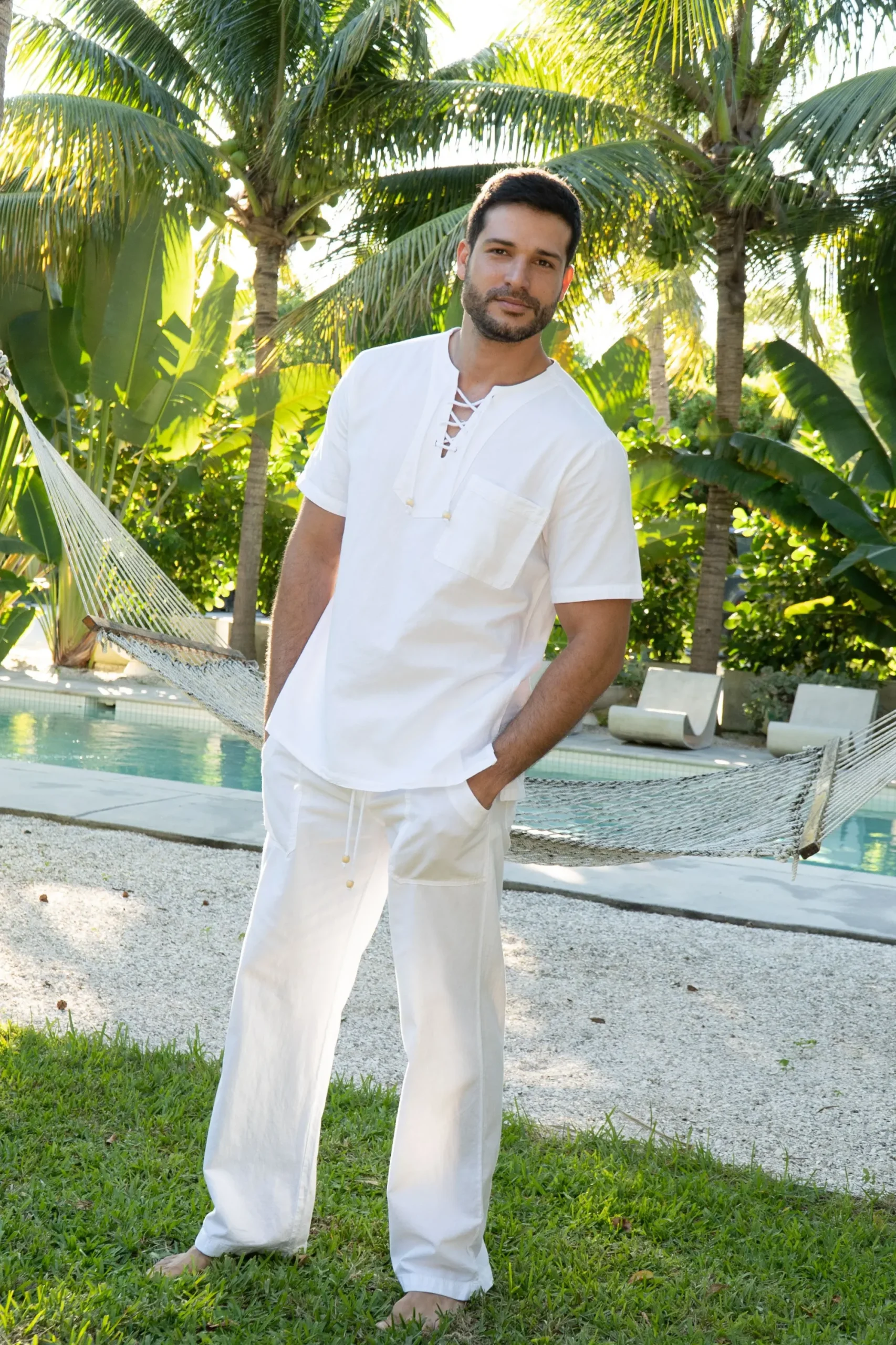 Blanco By Nature Vero Classic Lace Shirt> Shop Men